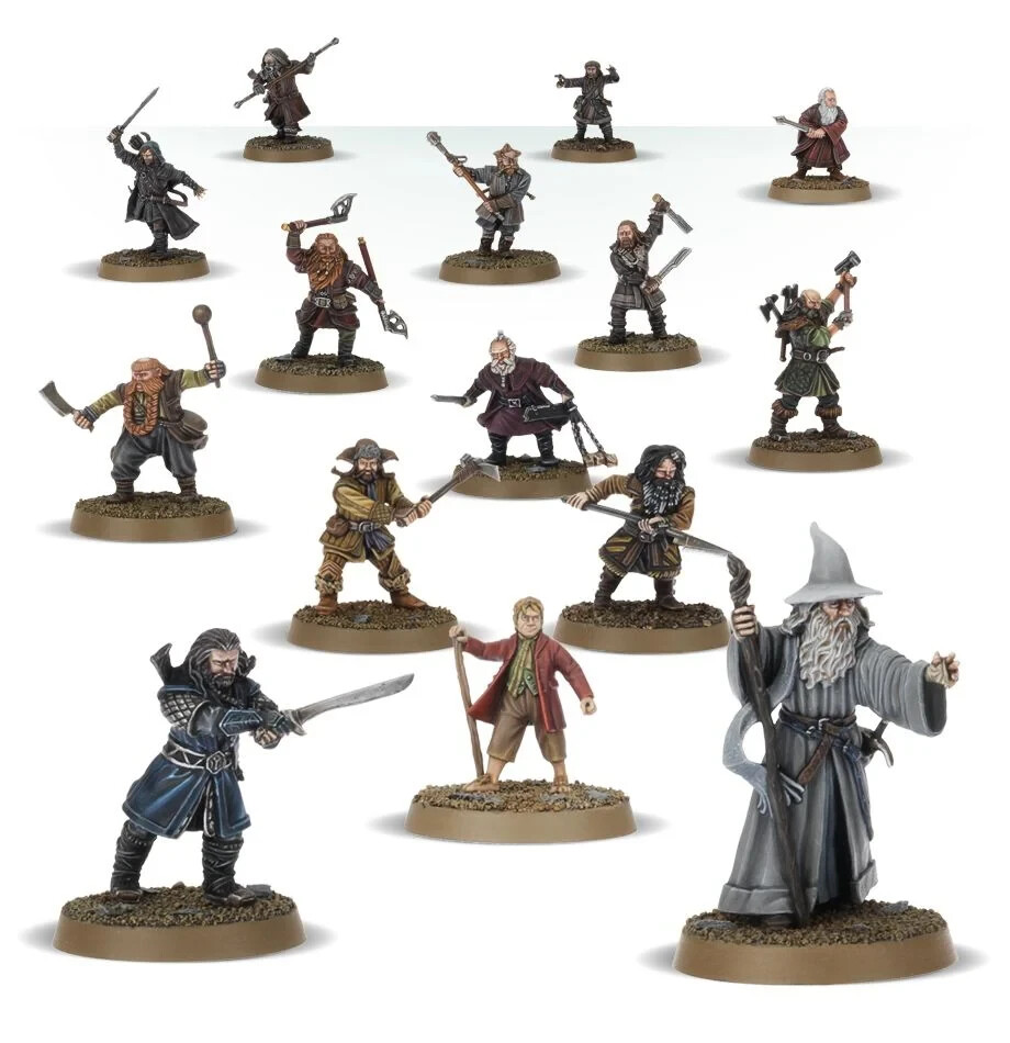 Thorin Oakenshield & Company The Hobbit Strategy Battle Game Gw