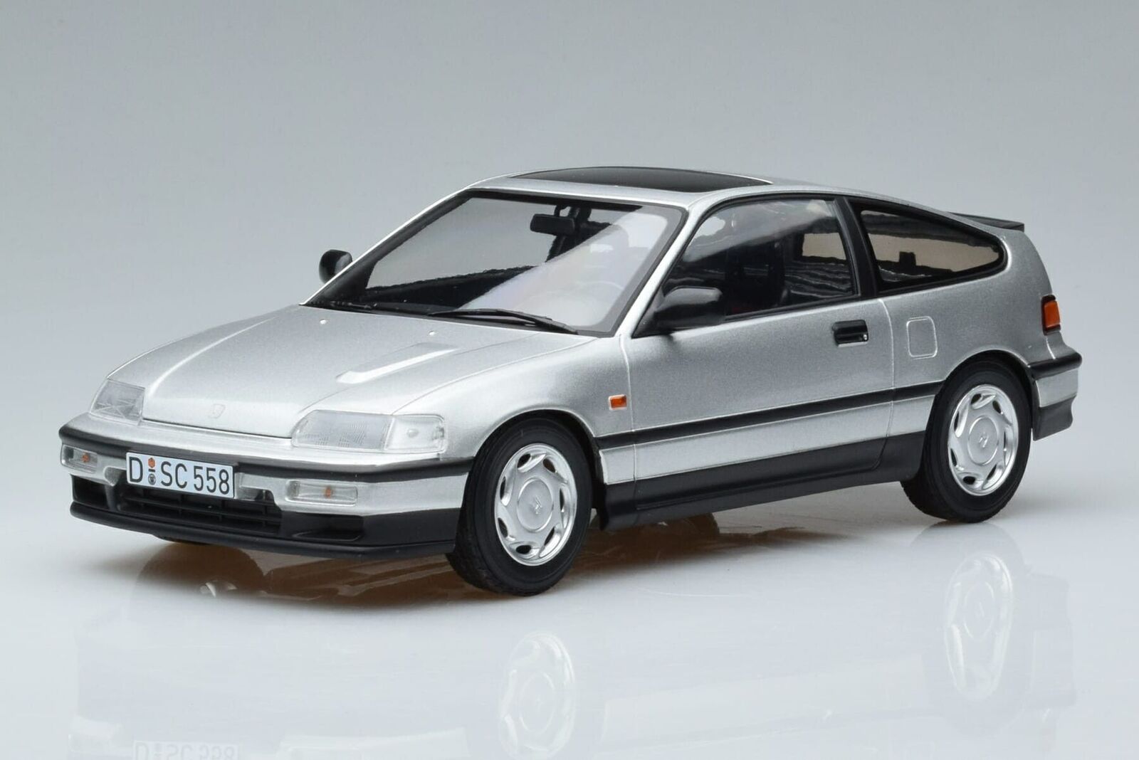 Honda CRX Silver Norev 1/18
