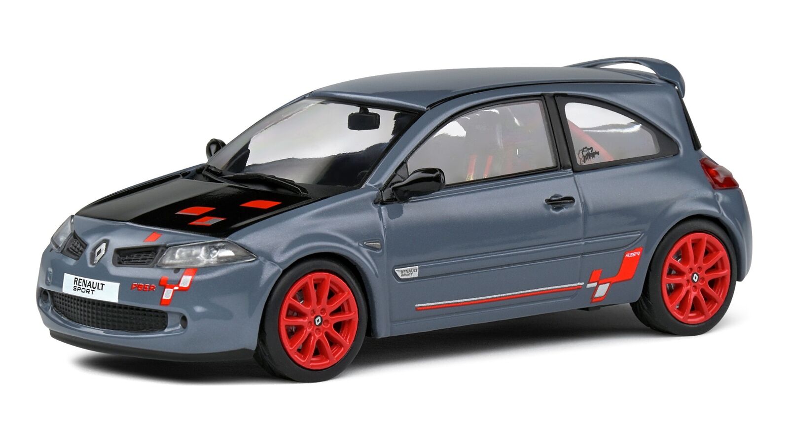 SOLIDO, RENAULT Mégane 2 R26-R grigio, 1/43,  SOL4310203