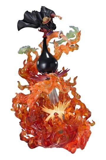 One Piece FiguartsZERO PVC Statue (Extra Battle) Luffy Red Roc 45 cm