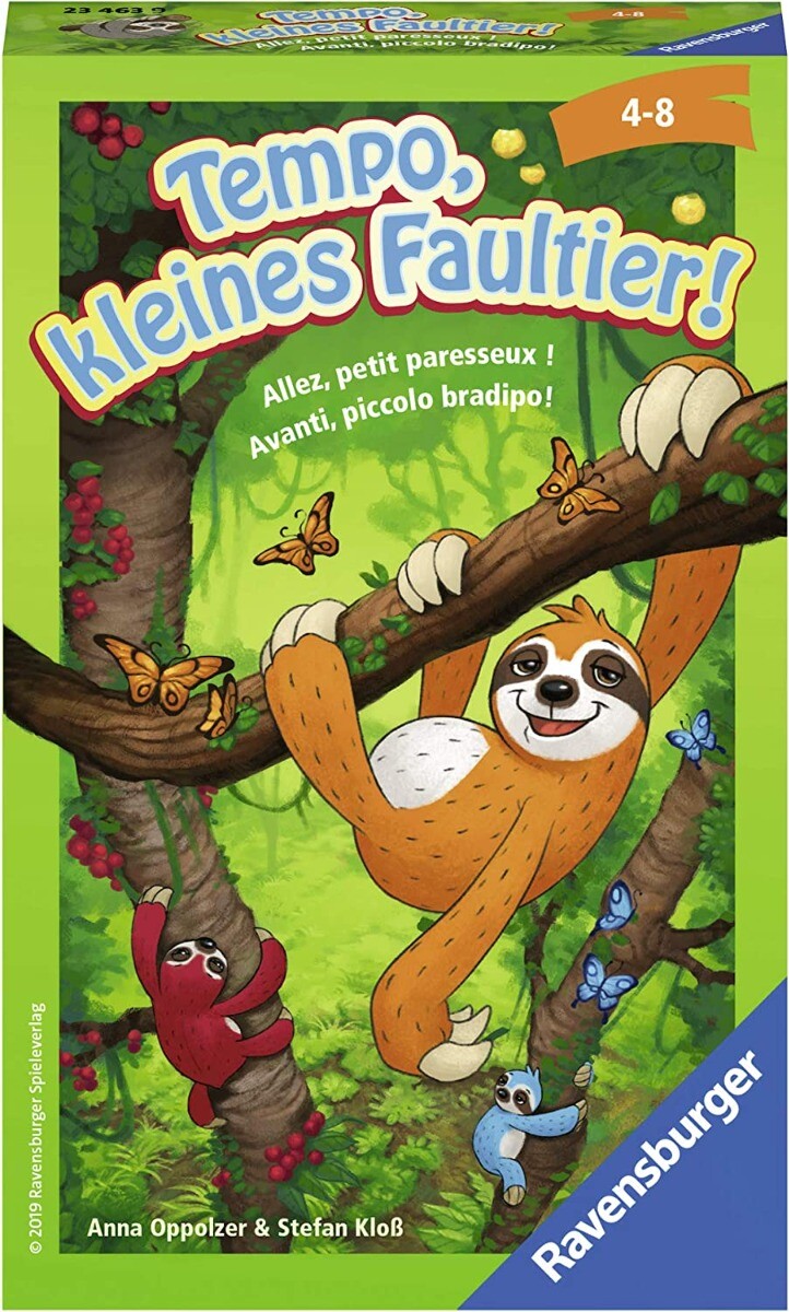 RAVENSBURGER, Tempo Little Sloth | da 4 anni, ,  RAV234639