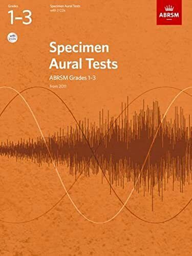 Specimen Aural Tests, Grades 1-3 with 2 CDs: new edition from 2011 (T8O)