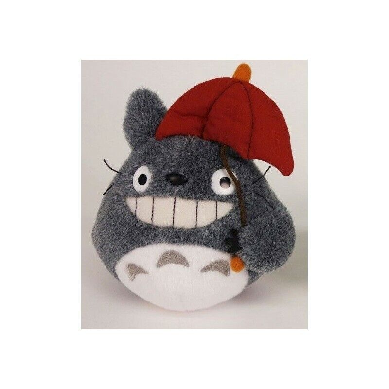 My Neighbor Totoro Plush Figure Totoro Red Umbrella 15 cm