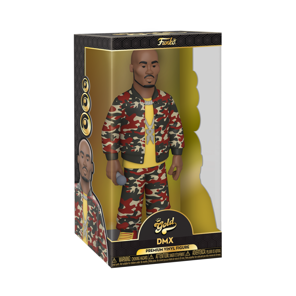 Merchandising Dmx: Funko Pop! Vinyl Gold 12" - Dmx With Mic