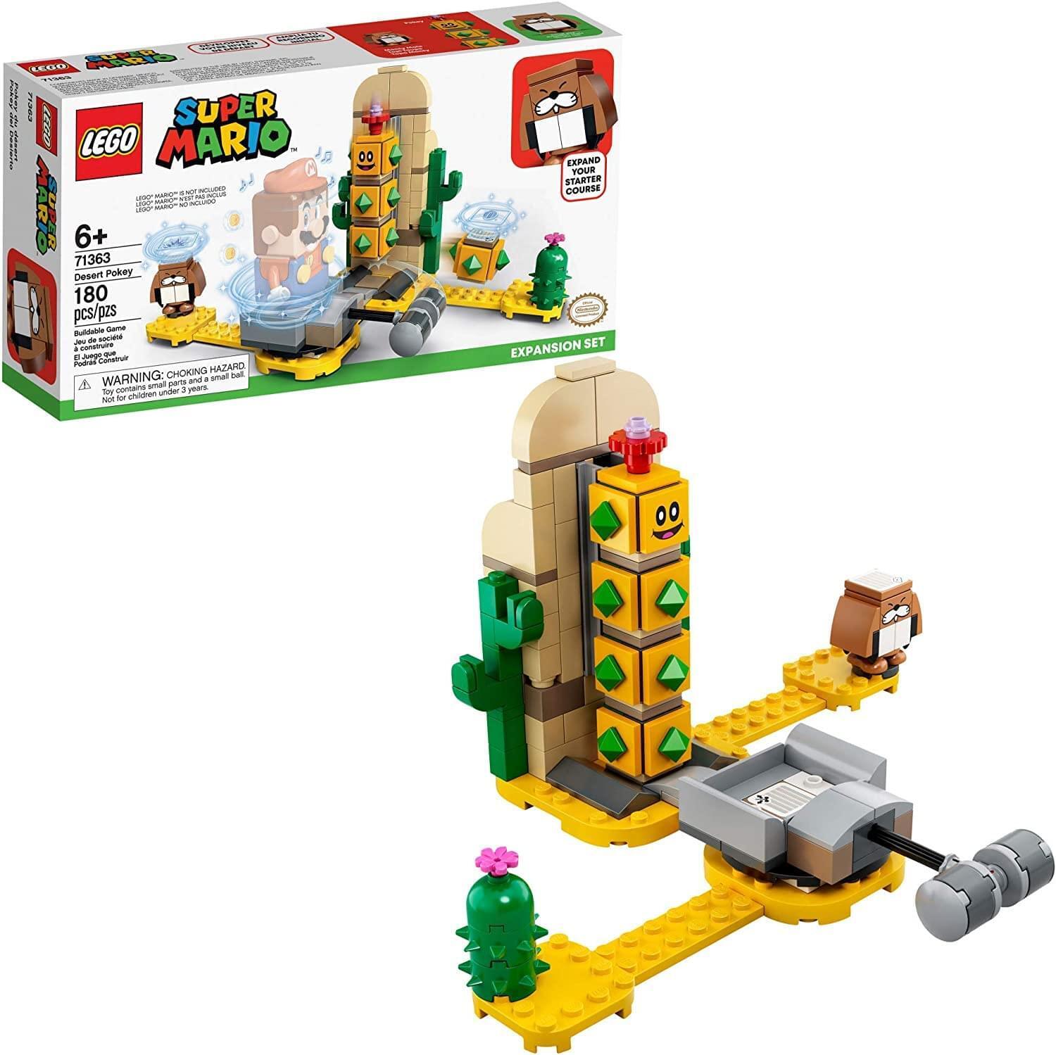 LEGO Super Mario Deserto Pokey 71363 180 Pezzi Espansione Set