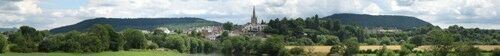 Small English Town Backscene 1372 x 152mm Gaugemaster GM758