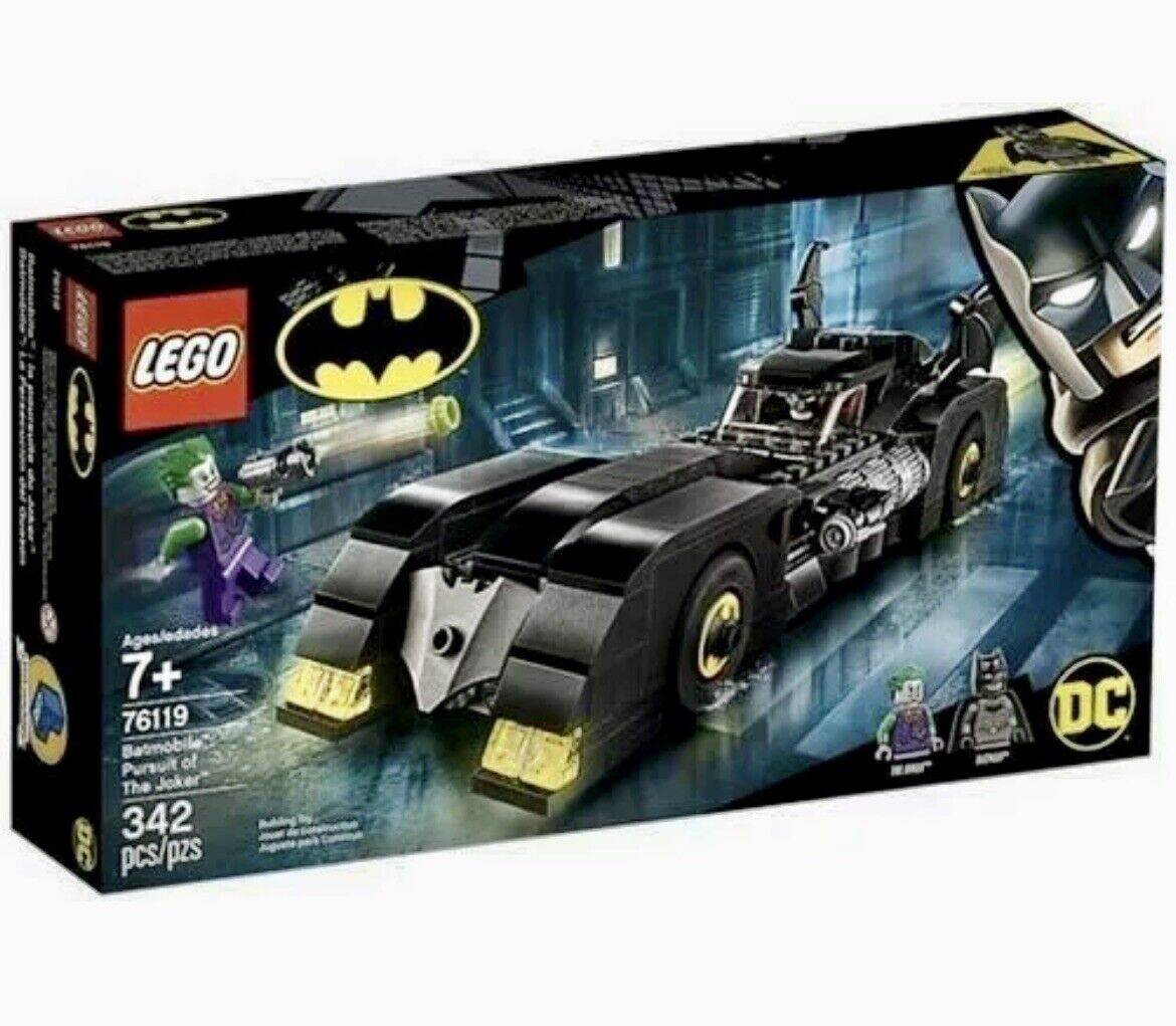 LEGO SUPER HEROES 76119 BATMOBILE INSEGUIMENTO DI JOKER DC COMICS INTROVABILE