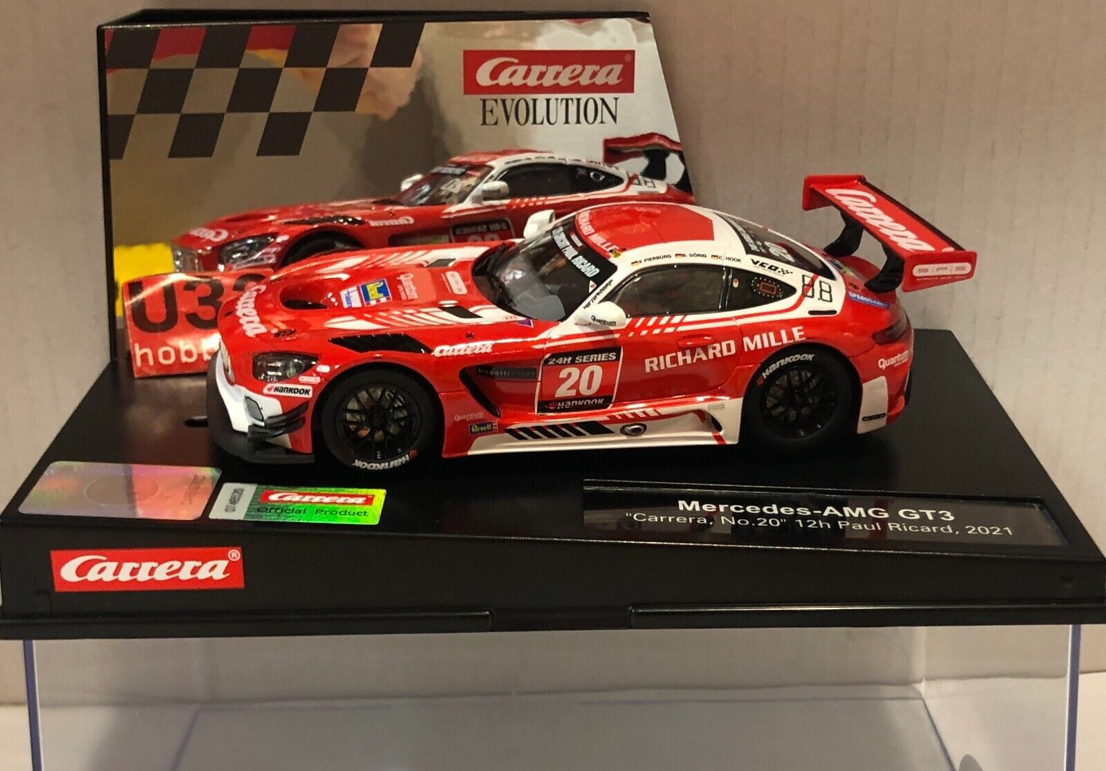 Carrera evolution 27710 Mercedes AMG-GT3 #20 Carrera 12H.PAUL Ricard 2021