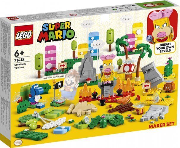 LEGO 71418 LEGO Super Mario - Pack di Espansione: Toolbox creativa