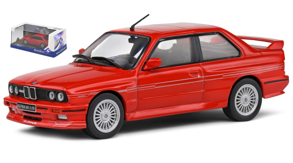 ALPINA E30 B6 1990 ALPINA RED 1:43 SOLIDO S4312003