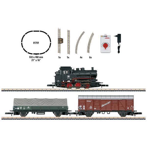 STARTER KIT TRENO MERCI Z DI DB MARKLIN 81701 MODELLISMO