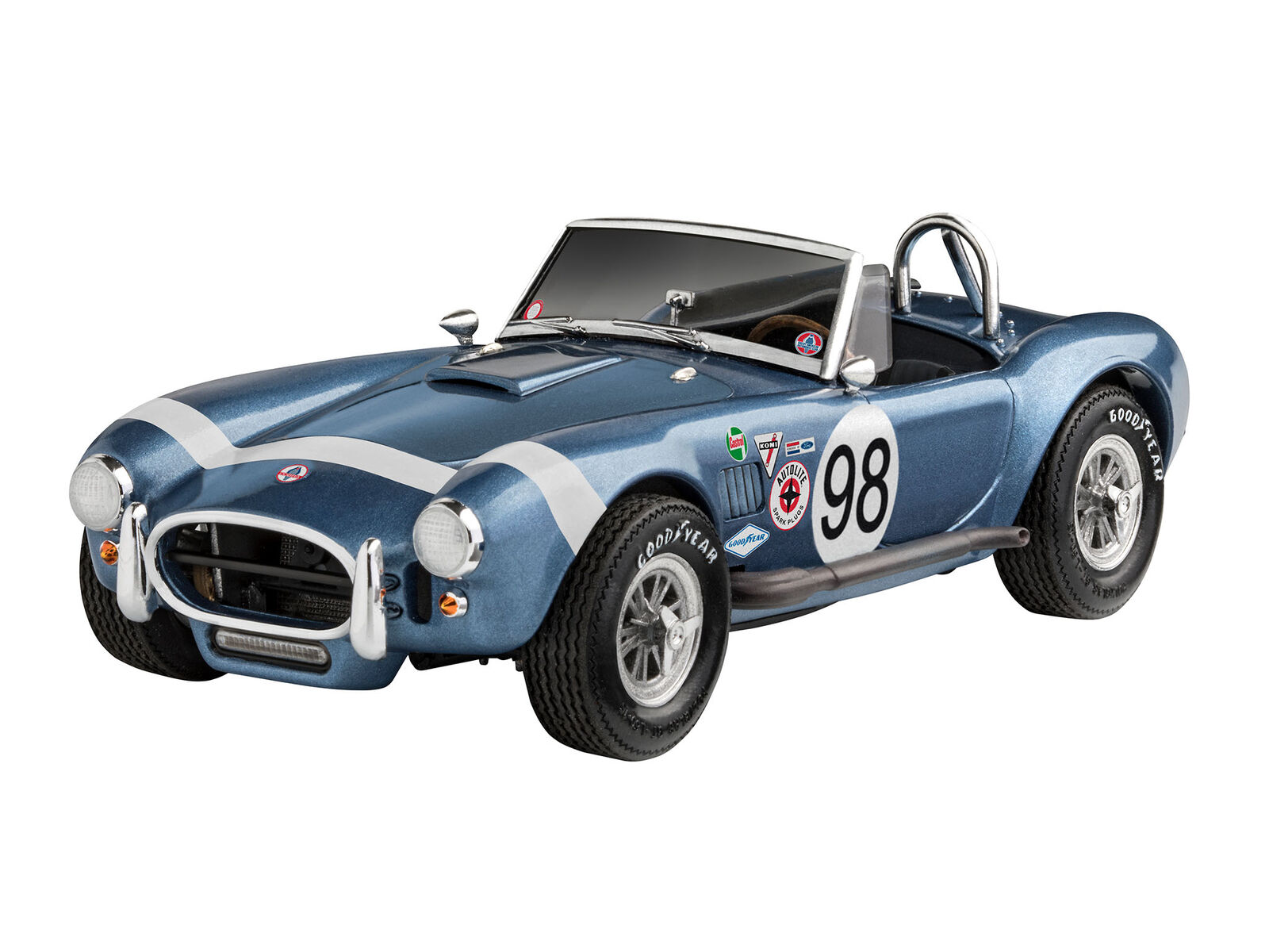 1962 Shelby Cobra 289 Model Set 1:25 Plastic Model Kit REVELL