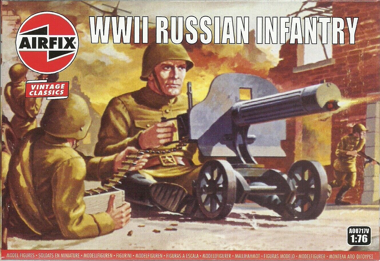 Airfix 1/76 (20mm) WWII Russian Infantry