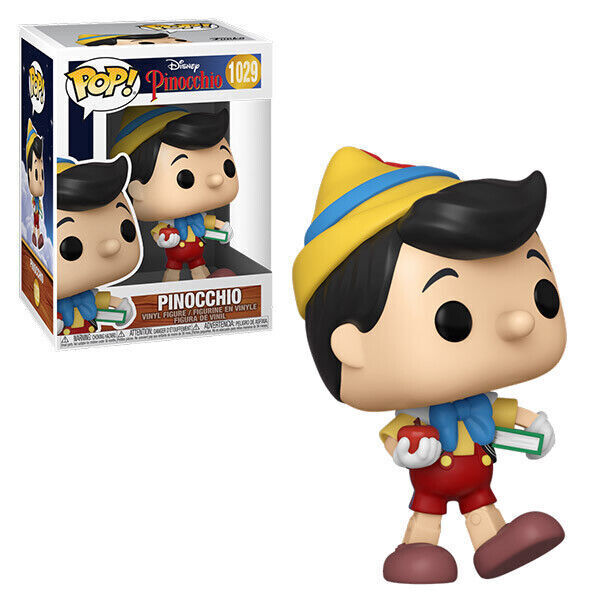 DISNEY PINOCCHIO Figura PINOCCHIO SCHOOL BOUND N. 1029 FUNKO "POP"