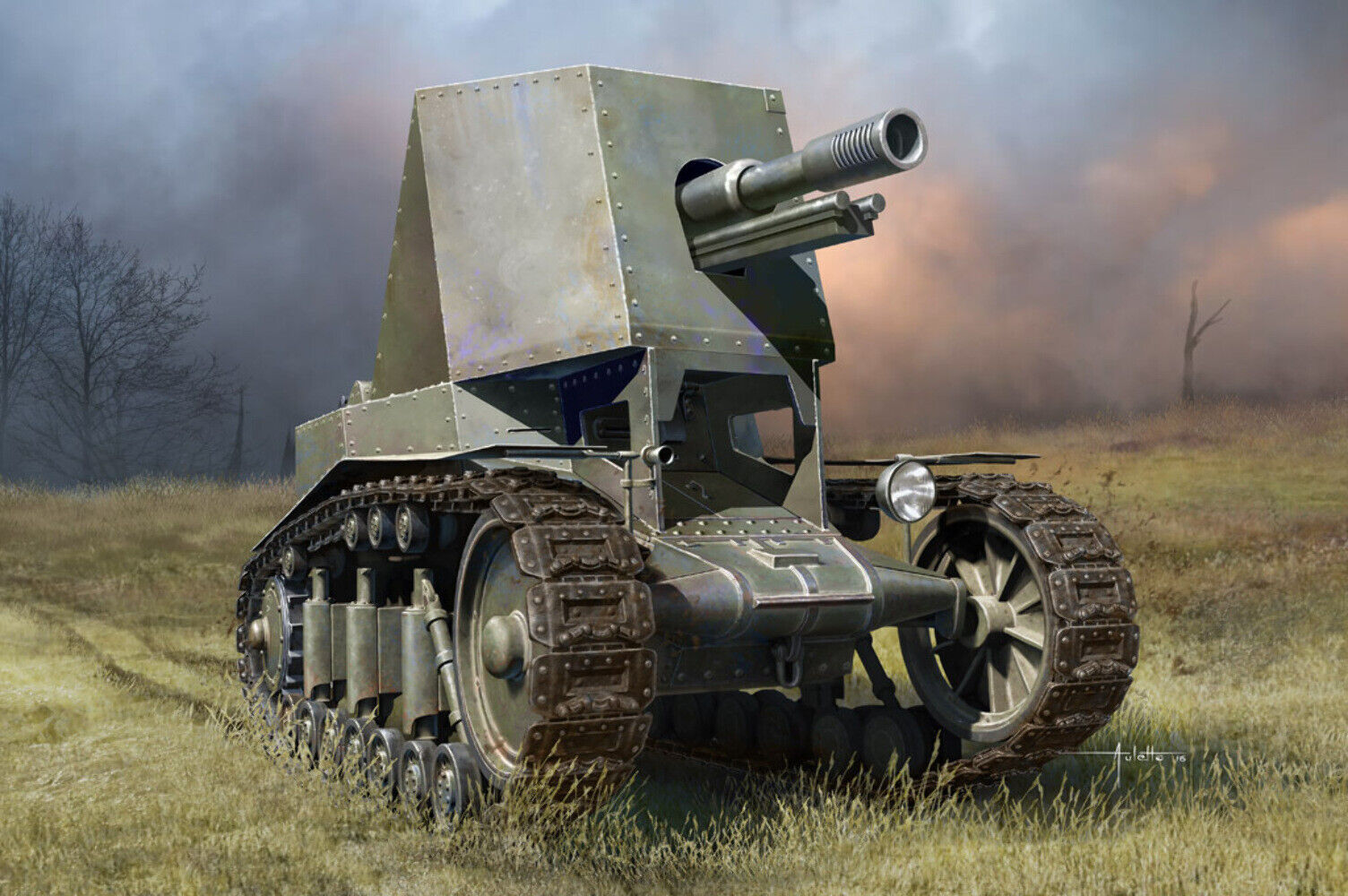Hobby Boss 1:35 SOVIET SU-18 SPH Carro Armato Sovietico - 83875