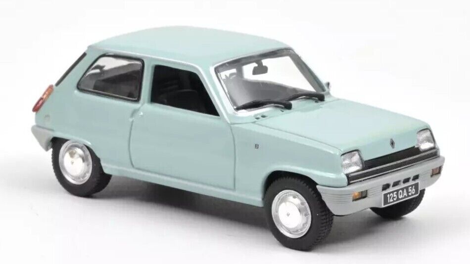 RENAULT 5 TL 1972 CLEAR BLUE 1:43