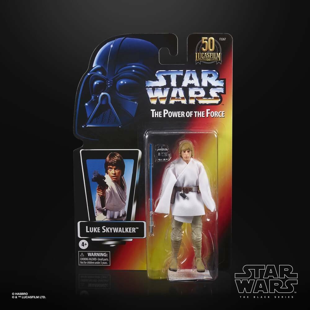 Star Wars The Black Series Luke Skywalker The Power Of The Force 50th LucasFilm