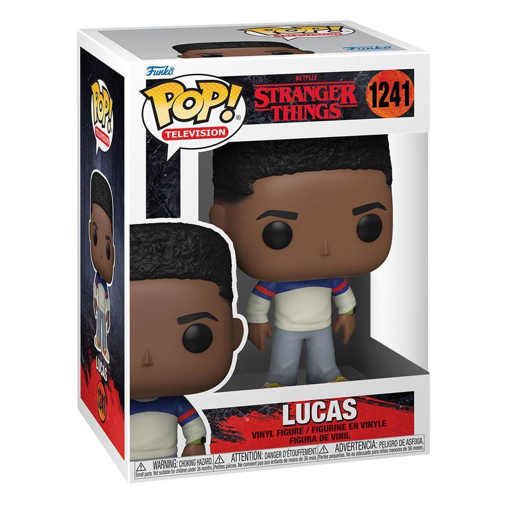 Stranger Things Series 4 Lucas Sinclair POP Television #1241 Vinyl Figure FUNKO