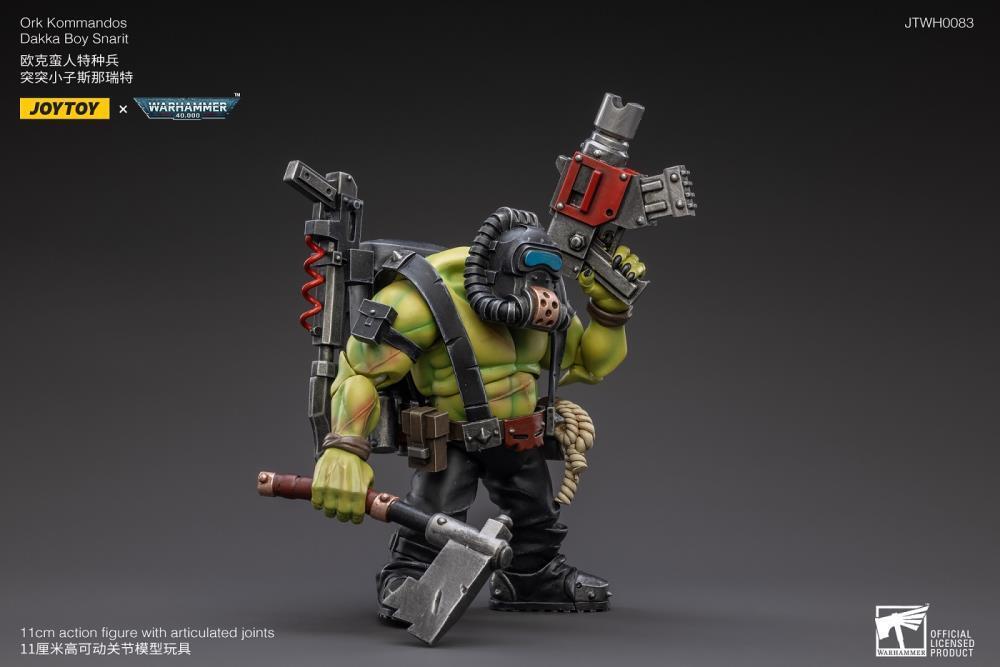 Warhammer 40K ORK KOMMANDOS DAKKA BOY SNARIT by Joy Toy