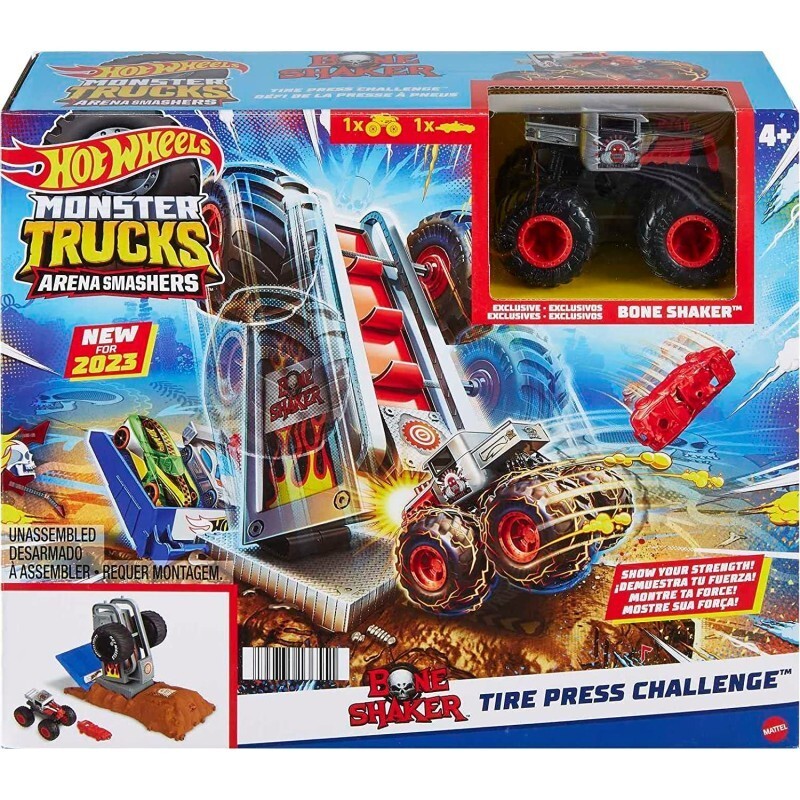 Hot Wheels Monster Trucks Shark Treasure Chomp Playset 502/6137