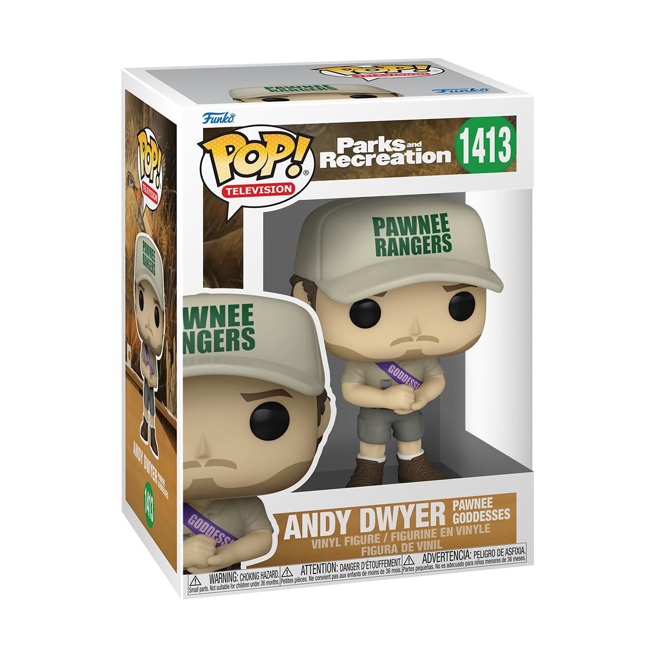 Funko POP! TV: Parks & Recreation - Andy Dwyer Mit Sash - Parks and Recreation -