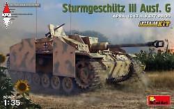MINI ART 1/35 STURMGESCHUTZ III AUSF. G APRIL 1943 ALKETT PROD. INTERIOR KIT
