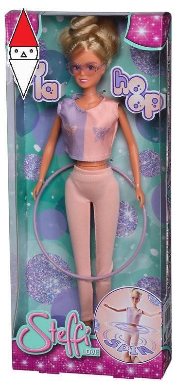 BAMBOLA SIMBA STEFFI LOVE HULA HOOP