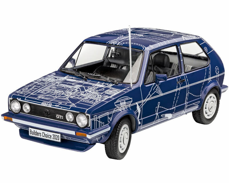 Revell 07673 Volkswagen Golf Gti "Builders Choice" 1:24 modellismo