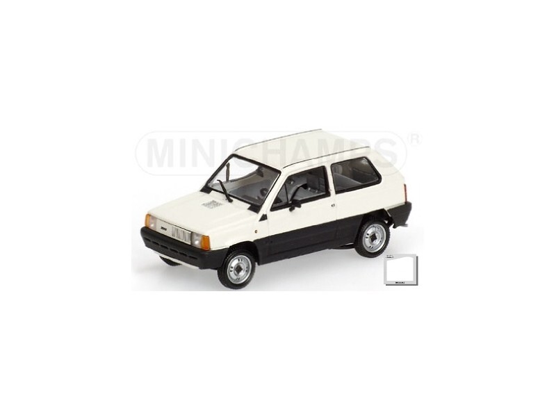 MODELLINO FIAT PANDA 34 WHITE 1980 IN METALLO MINICHAMPS