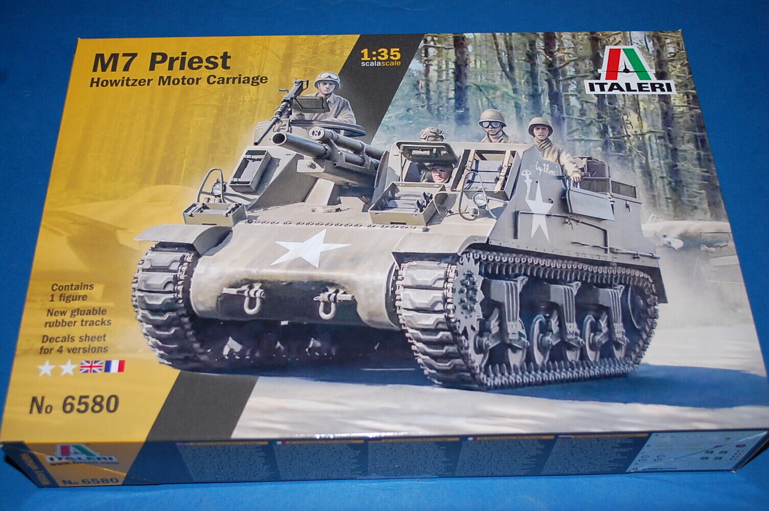 Italeri 6580 - M7 Priest Howitzer Motor Carriage   scala 1/35