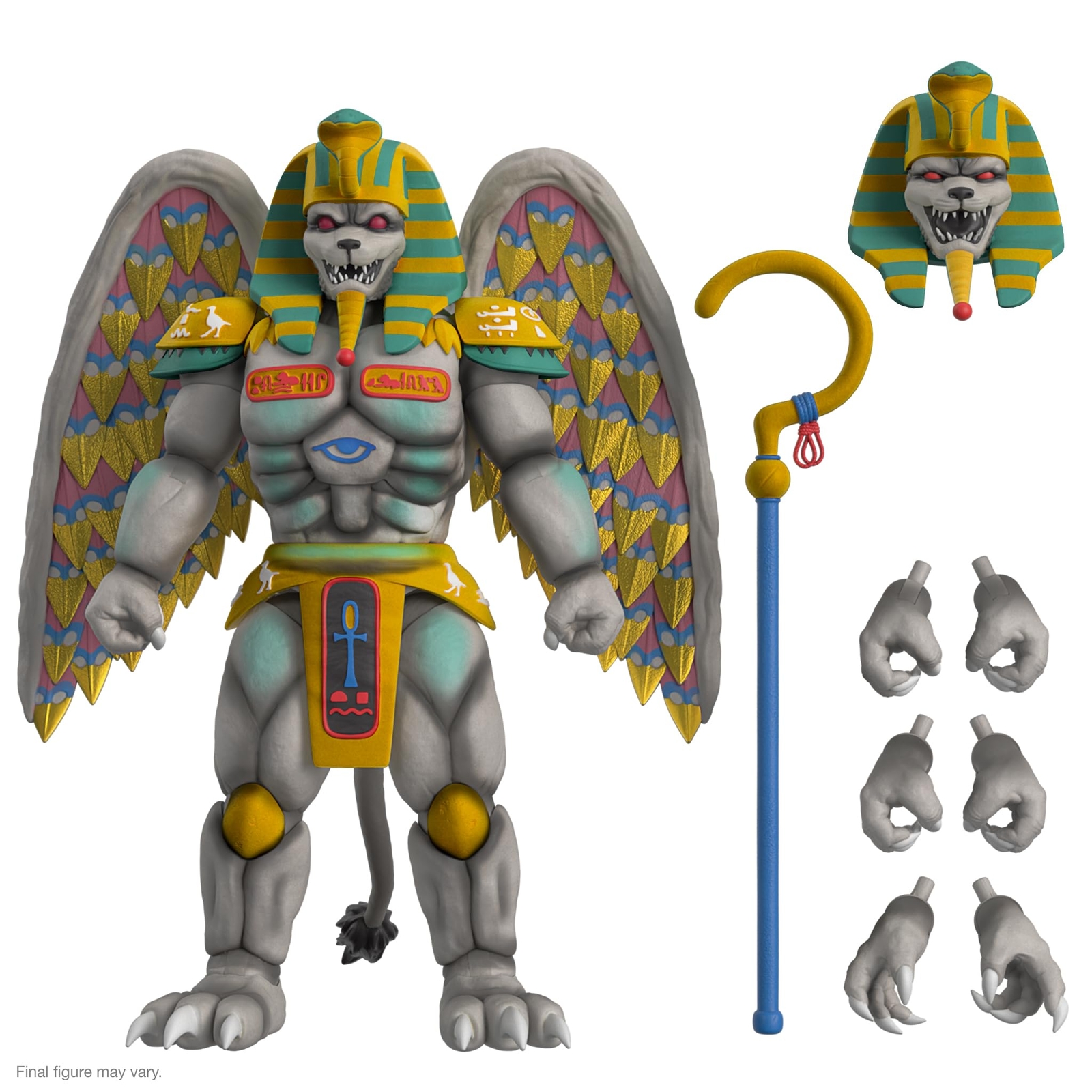 Super 7 Power Rangers Ultimates W2: King Sphinx Action Figure Re Sfinge