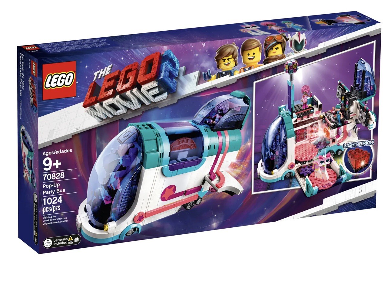 LEGO Movie 70828 - POP UP PARTY BUS- NEW
