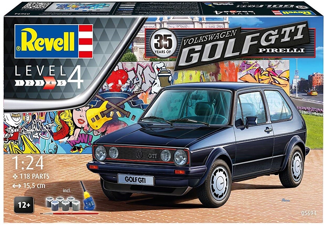 REVELL - VOLKSWAGEN Golf GTi modello speciale 35 anni da montare e verniciare...