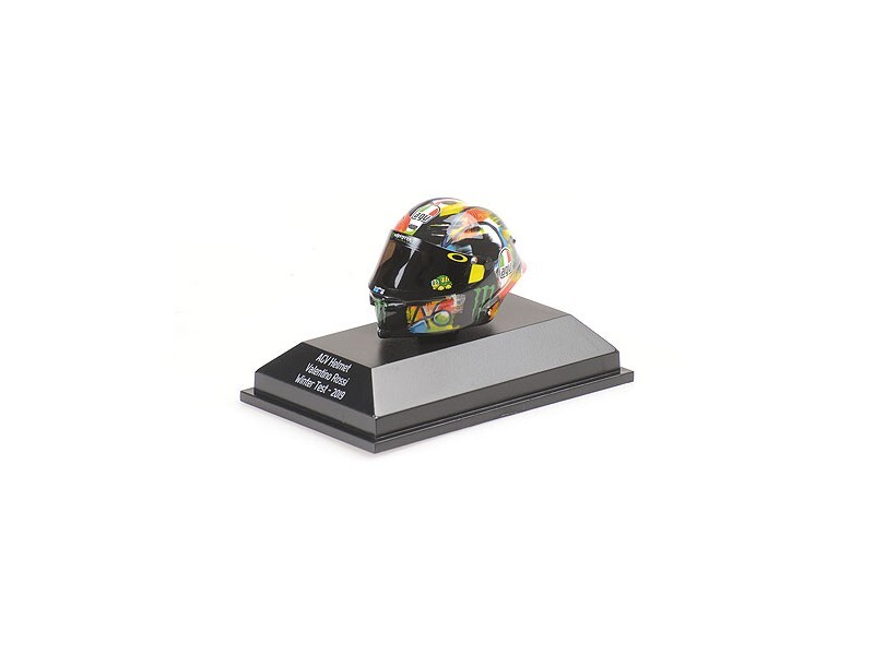 MINICHAMPS 1/8 CASCO AGV VALENTINO ROSSI TEST INVERNALI 2019