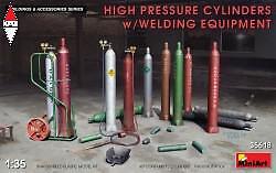MINI ART 1/35 HIGH PRESSURE CYLINDERS W/WELDING EQUIPMENT