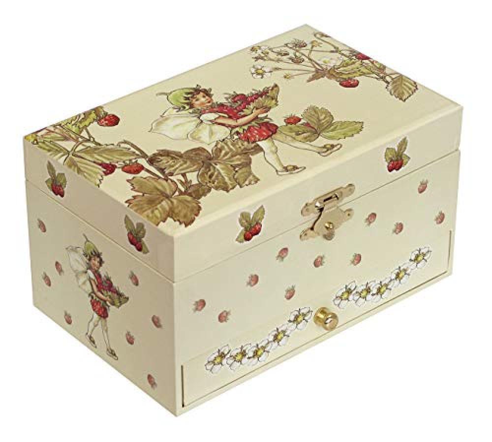Trousselier - Boîte   Bijoux Musicale - Boite   Bijoux Musicale Fraises - NUOVO