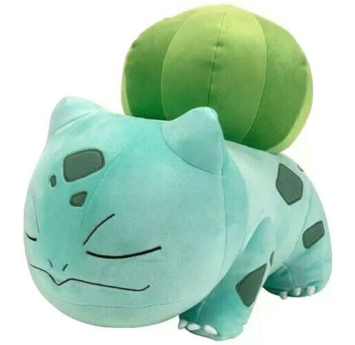 Pokemon Sleeping Bulbasaur Plush Peluche 45cm. JAZWAREZ