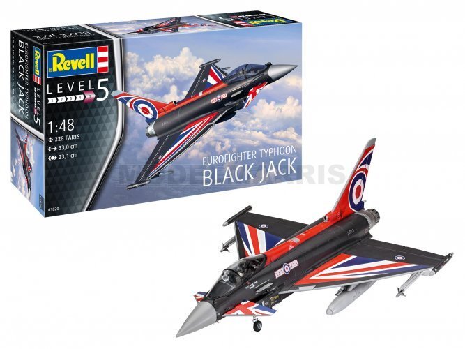 REVELL 03820 1/48 Eurofighter Typhoon Black Jack