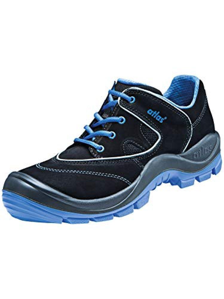 (TG. 40 EU) Atlas 46400S340 Scarpa Bassa SL 245 XP ESD S3 W.10, Misura 40, Nero