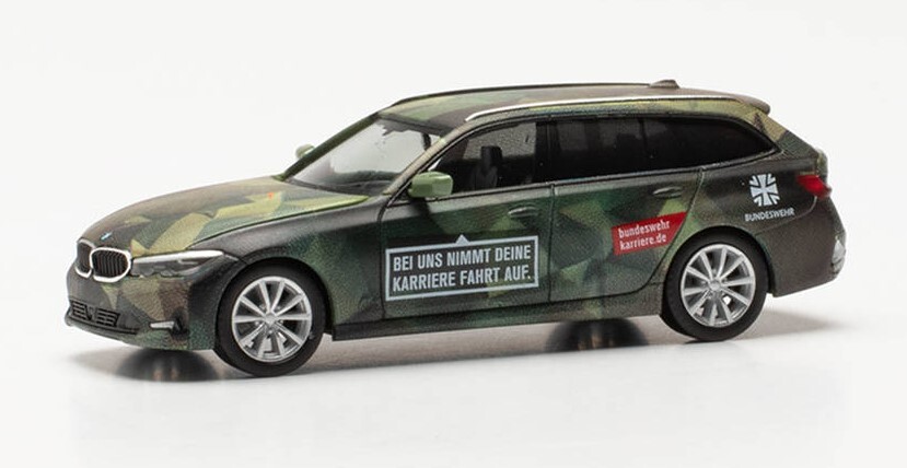 HERPA, BMW Serie 3 per il personale delle forze armate, 1/87,  HER746878
