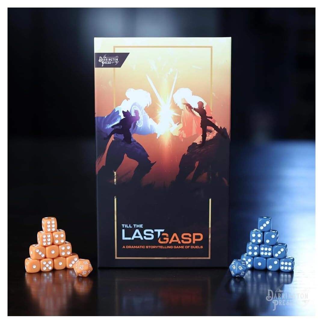 Till The Last Gasp Board Game - A Dramatic Storytelling Game of Duels