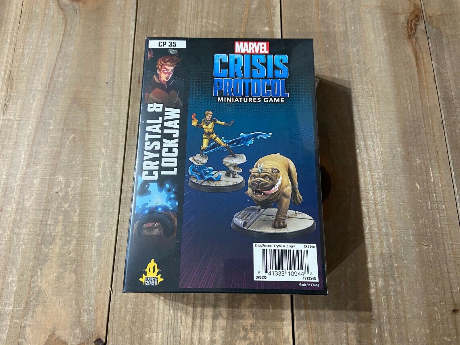 Marvel Crisis Protocol - Crystal & Lockjaw - English Ed. ATOMIC MASS GAMES