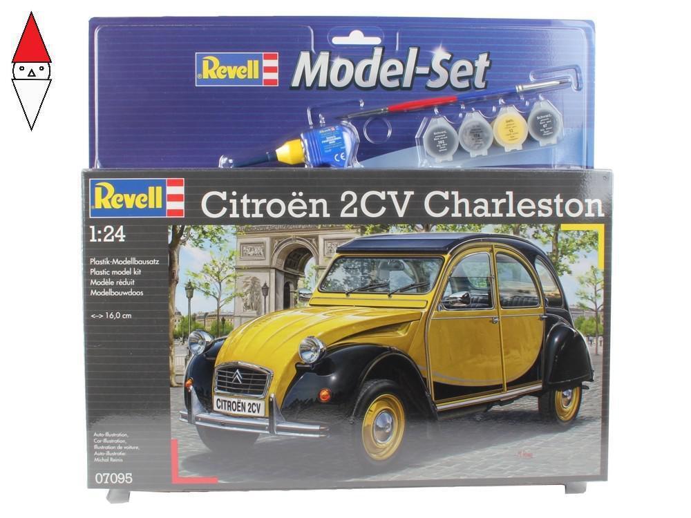 REVELL 1/24 MODEL SET CITROEN 2CV