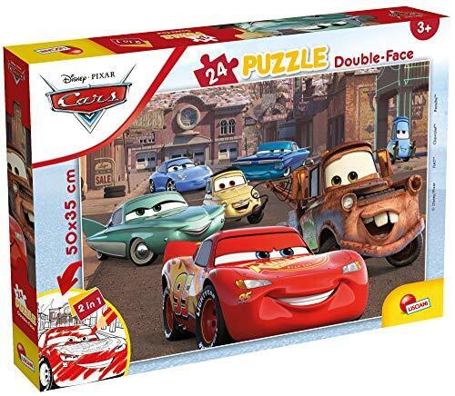 Liscianigiochi, Disney Puzzle DF Plus 24 Cars Puzzle per Bambini, 86481 (e4C)
