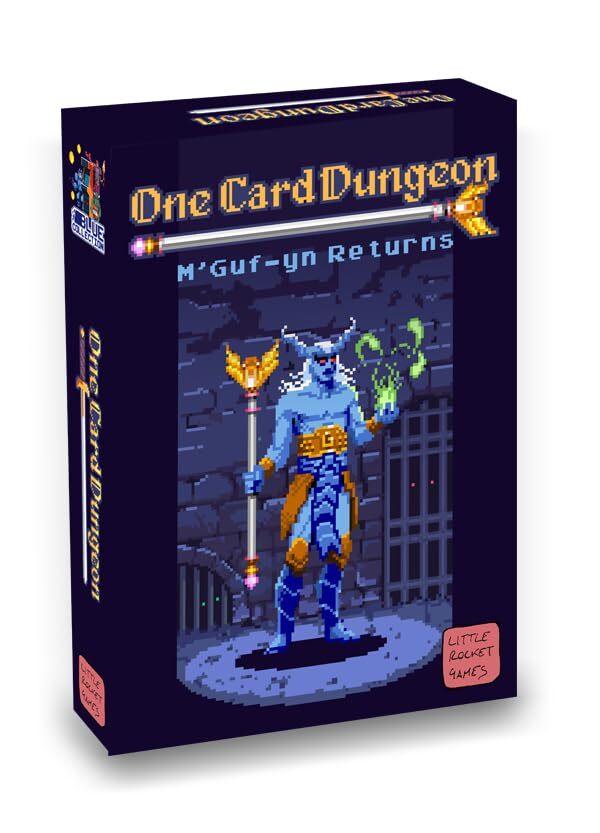 Merchandising Little Rocket Games: One Card Dungeon Espansione M'Guf-Yn Returns