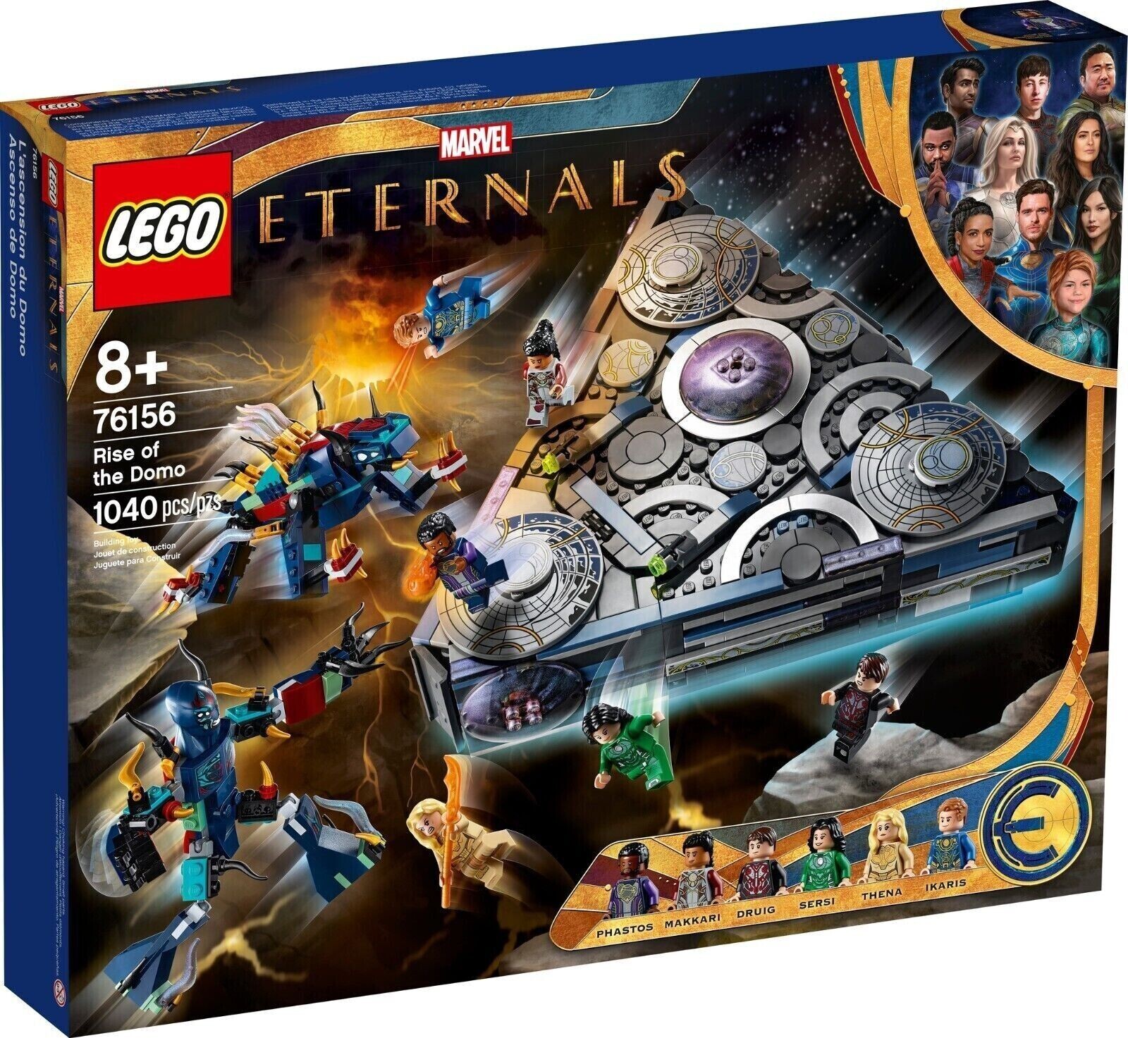 LEGO 76156 Eternals Rise of the Domo - Marvel Super Heroes - Set NUOVO Originale