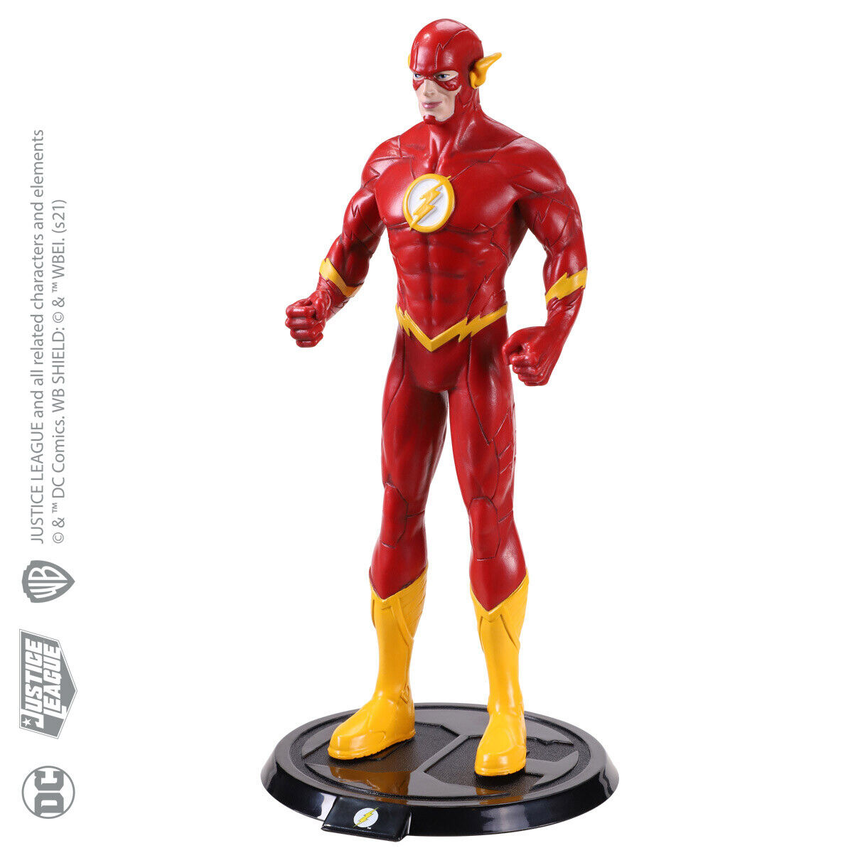 Dc Comics Flash Bendyfig Bendable PVC Figure NOBLE COLLECTIONS