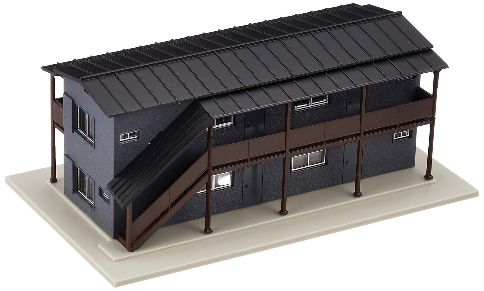 Tomytec Tomix N-Gauge Appartamento Grigio Scuro 4227 Modello Binari Supplies New