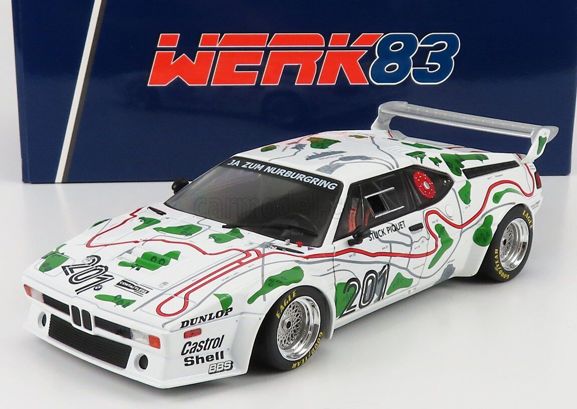 1/18 WERK83 - BMW - M1 (E26) TEAM BMW MOTORSPORT N 201 3rd 1000 Km ADAC W1800300