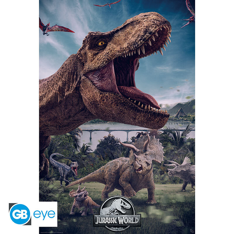 Merchandising Jurassic Park: ABYstyle - World (Poster 91.5X61)